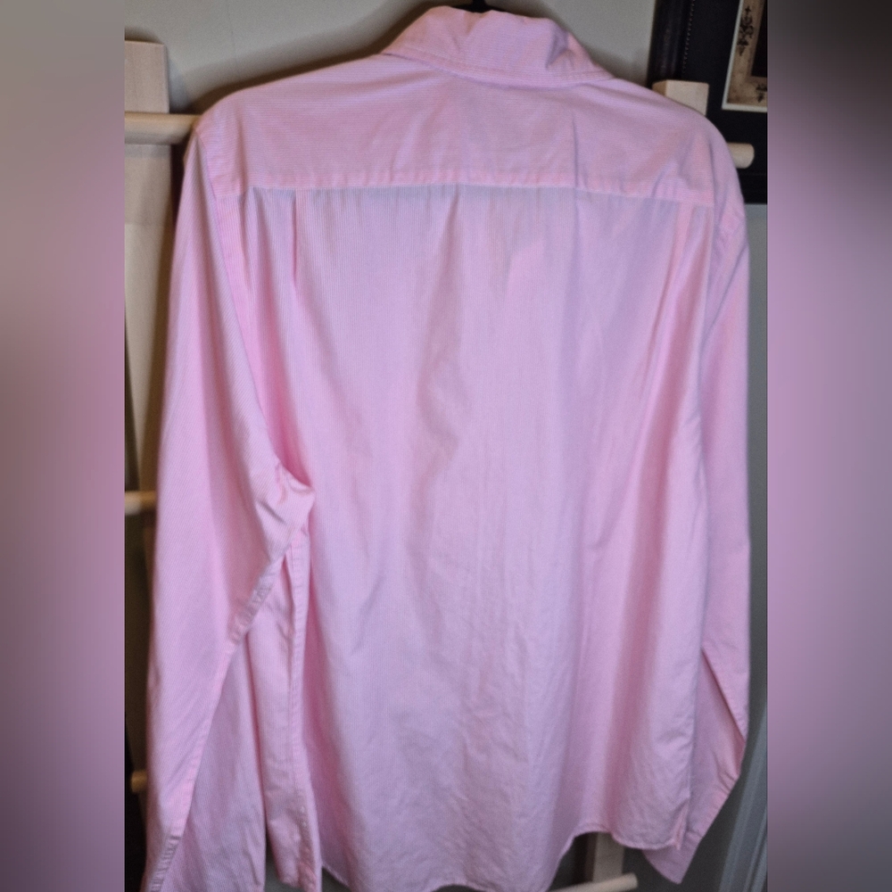 Abercrombie & Fitch Pink Dress Button Down Shirt - Picture 4 of 15